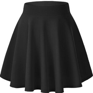 Black Skater Skirt